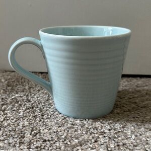 💙 Royal Doulton Gordon Ramsay Maze Light Blue Mug Ceramic Coffee Cup Kitchenware